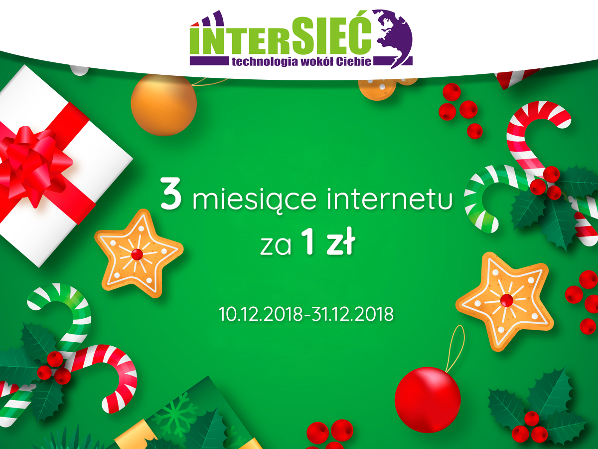 Promocja świąteczna Intersieć